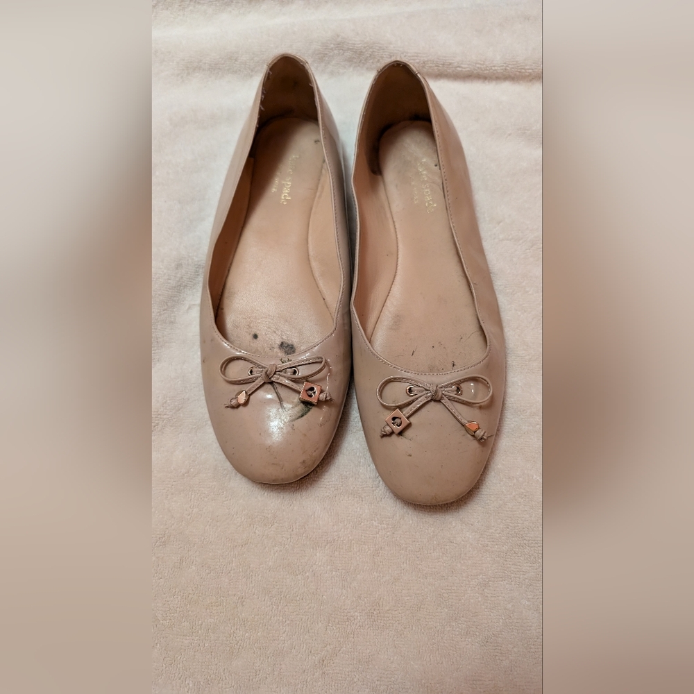 Well-loved Kate Spade Flats